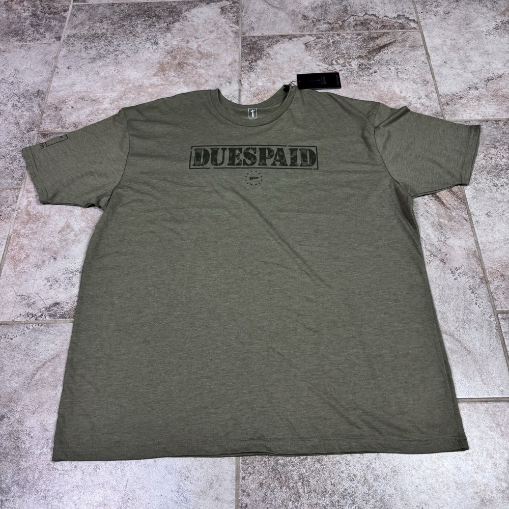 1st Phorm Shirt Mens 3XL Green Spellout Logo Crewneck Lifting‎ Outdoor Gym